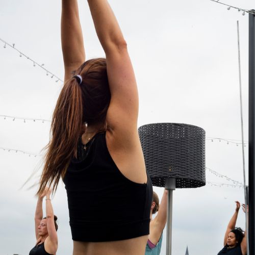 Rooftop Yoga